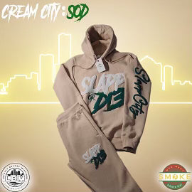 SOD [SLAPP CITY] Joggin' Suit - Cream City